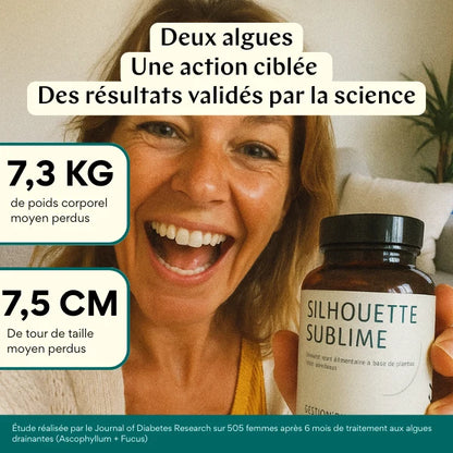 Silhouette Sublime - Perte de poids Bi-actif aux algues drainantes