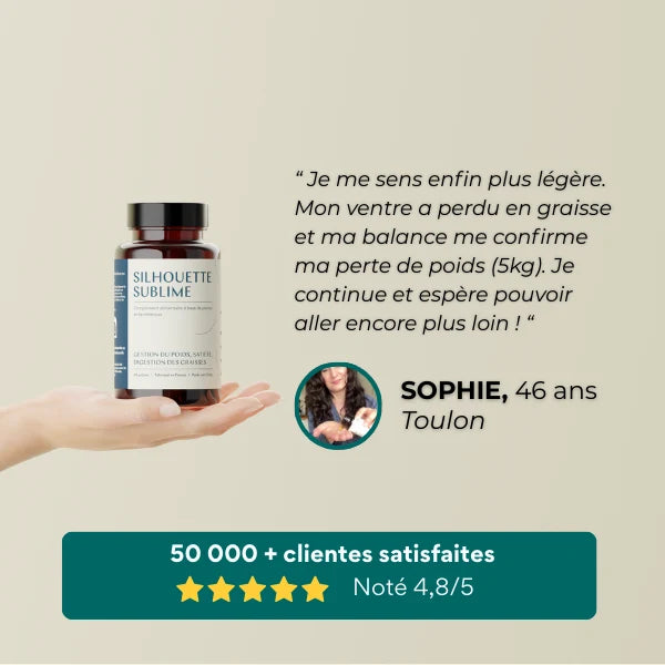Silhouette Sublime - Perte de poids Bi-actif aux algues drainantes